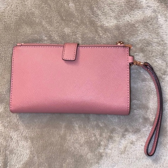 Michael Kors Pink Wristlet Wallet - Picture 3 of 8
